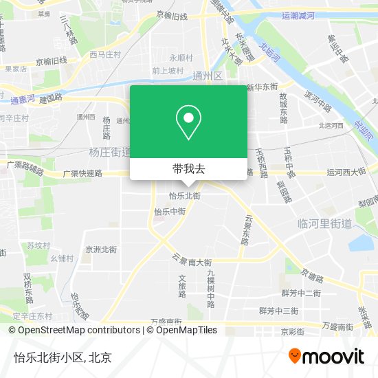 怡乐北街小区地图