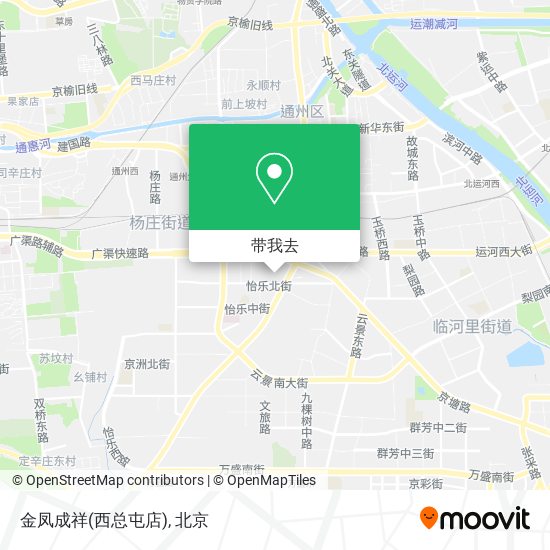 金凤成祥(西总屯店)地图