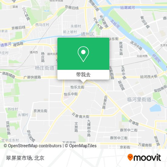 翠屏菜市场地图