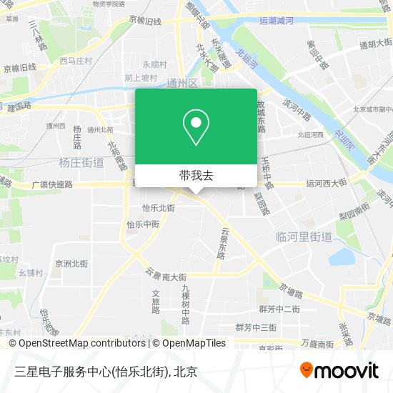 三星电子服务中心(怡乐北街)地图