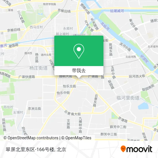 翠屏北里东区-166号楼地图