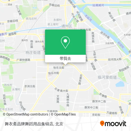舞衣斋品牌舞蹈用品集锦店地图