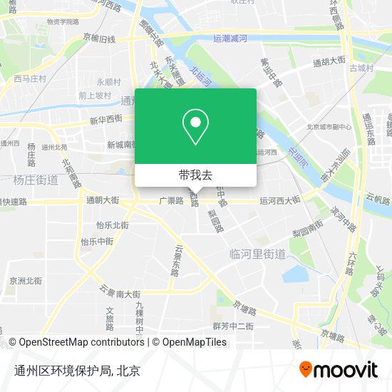 通州区环境保护局地图