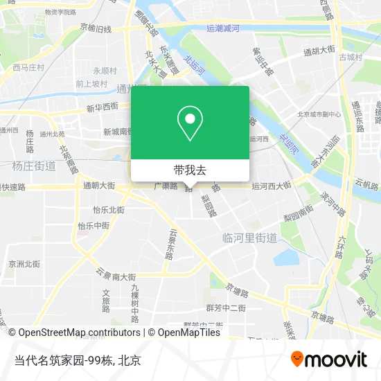 当代名筑家园-99栋地图