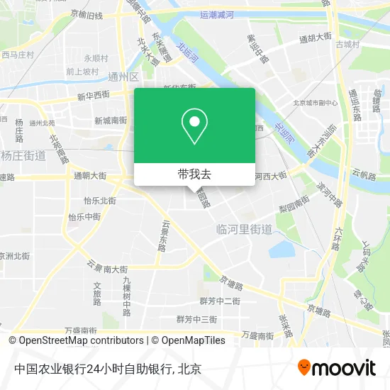中国农业银行24小时自助银行地图