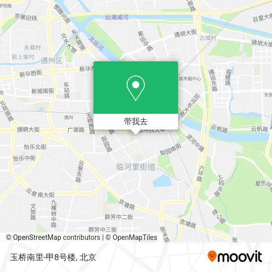 玉桥南里-甲8号楼地图