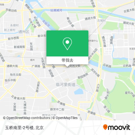 玉桥南里-2号楼地图