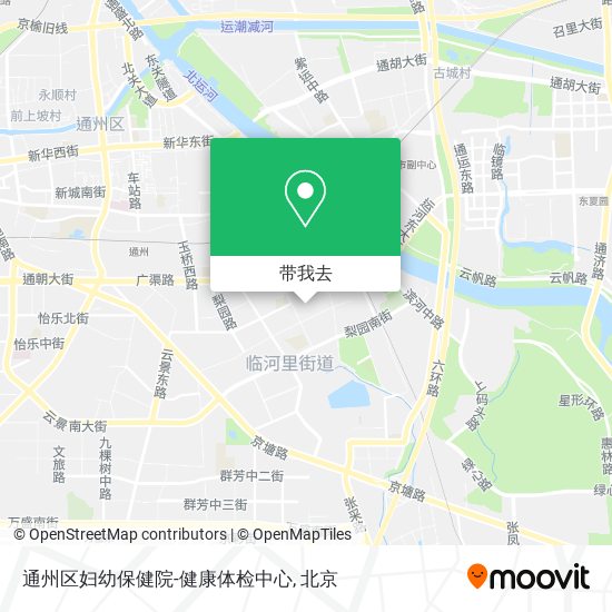 通州区妇幼保健院-健康体检中心地图