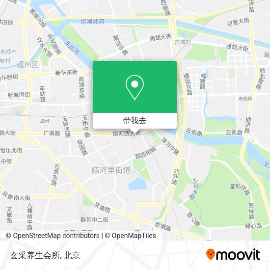 玄采养生会所地图