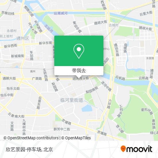 欣艺景园-停车场地图