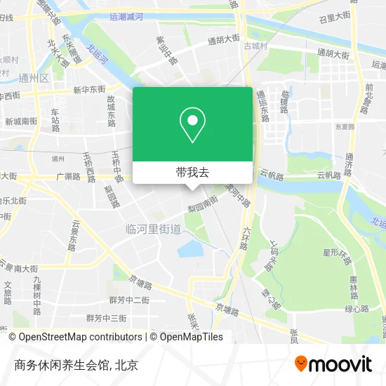 商务休闲养生会馆地图