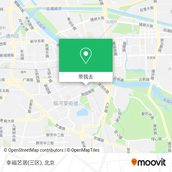 幸福艺居(三区)地图