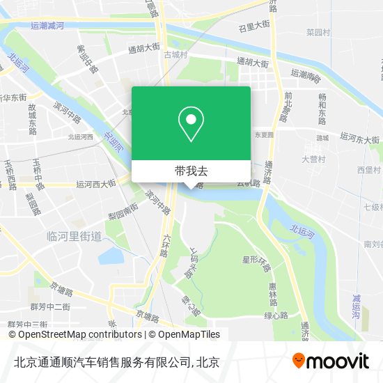 北京通通顺汽车销售服务有限公司地图
