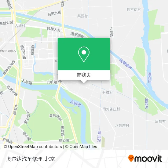 奥尔达汽车修理地图