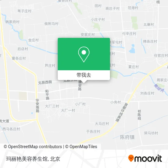 玛丽艳美容养生馆地图