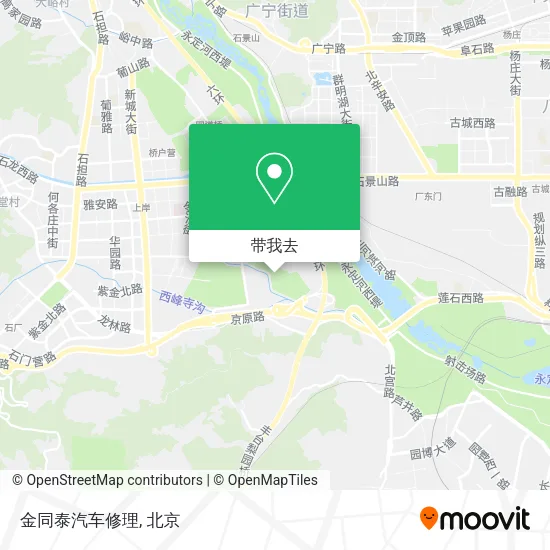 金同泰汽车修理地图