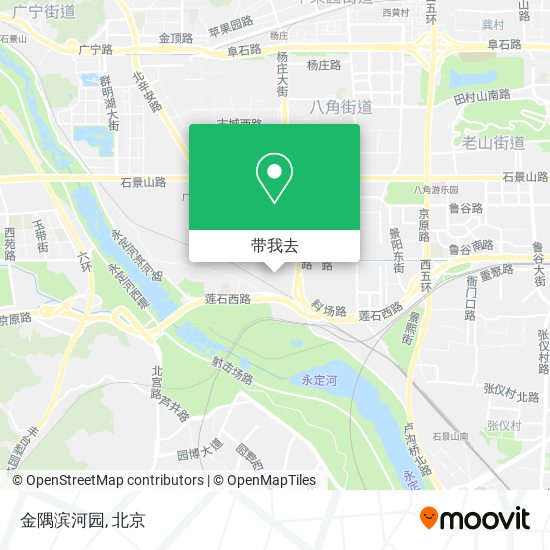 金隅滨河园地图