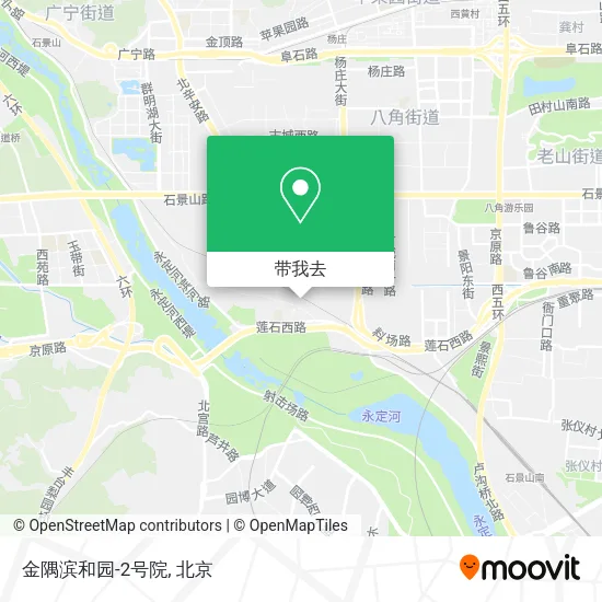 金隅滨和园-2号院地图