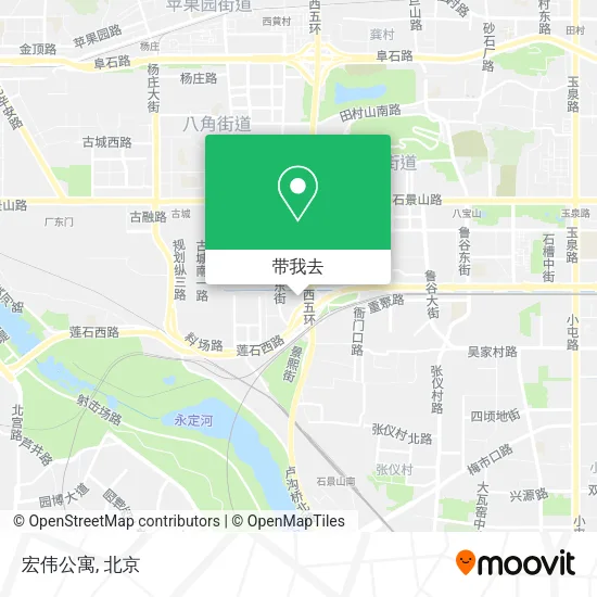宏伟公寓地图