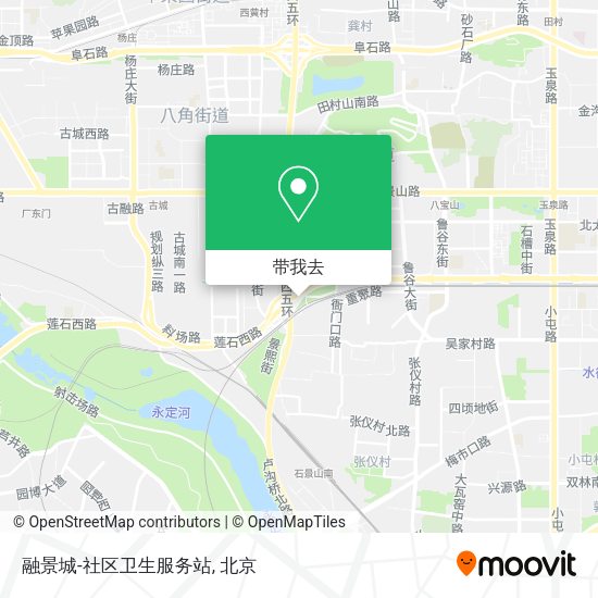 融景城-社区卫生服务站地图