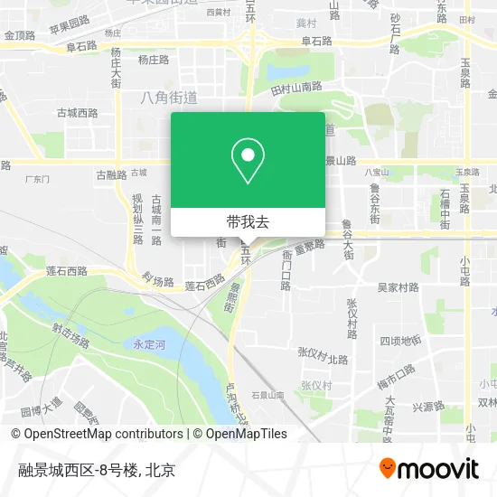 融景城西区-8号楼地图