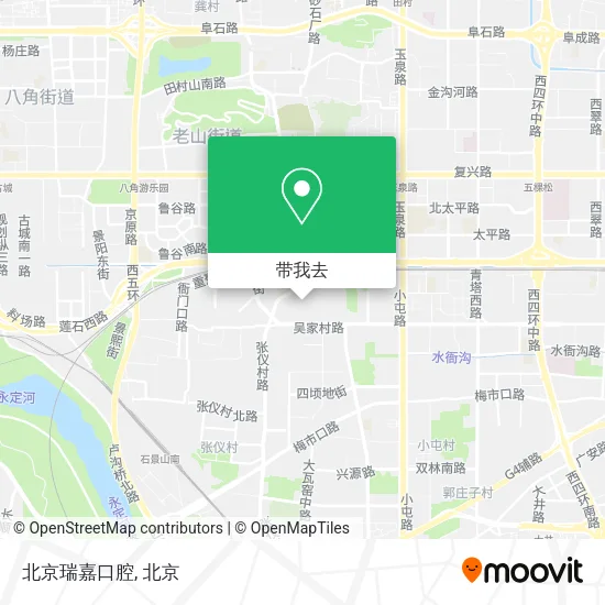 北京瑞嘉口腔地图