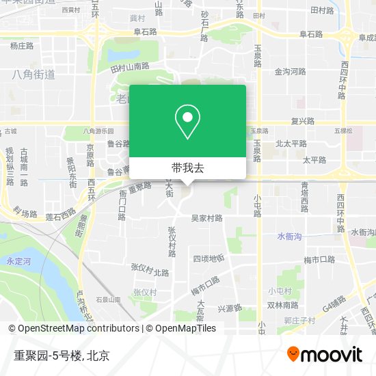 重聚园-5号楼地图