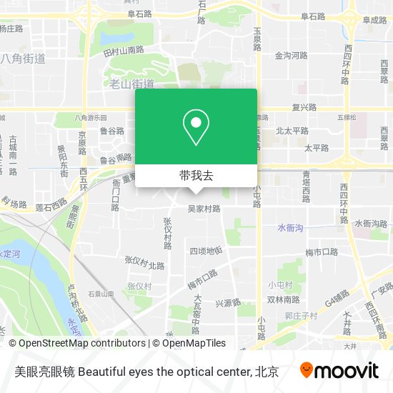 美眼亮眼镜 Beautiful eyes the optical center地图