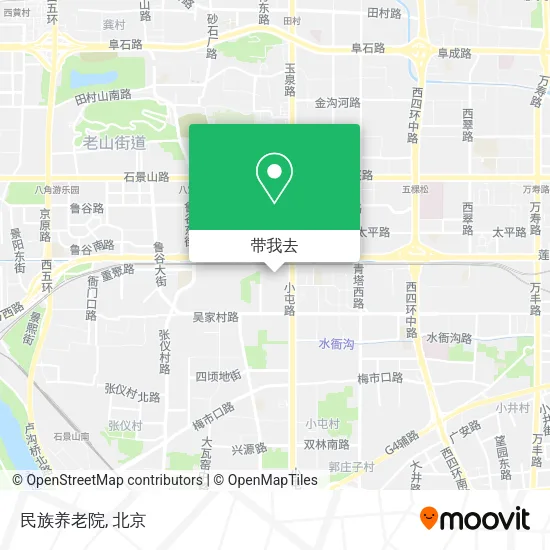 民族养老院地图