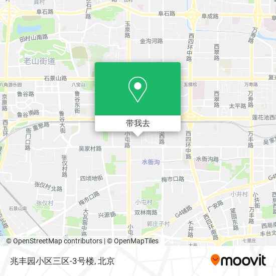 兆丰园小区三区-3号楼地图