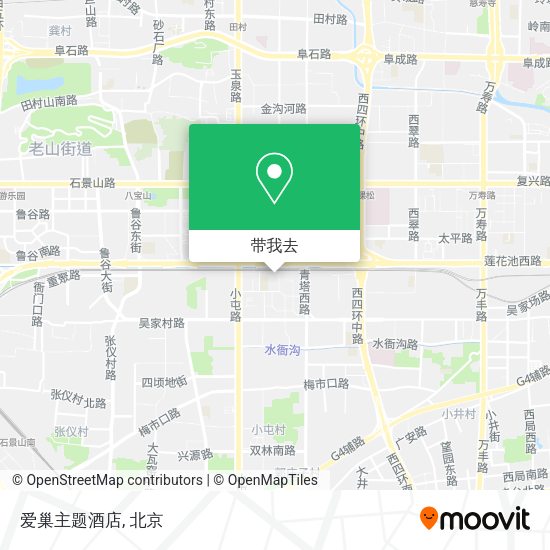 爱巢主题酒店地图