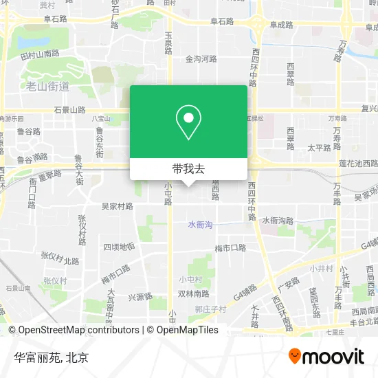 华富丽苑地图