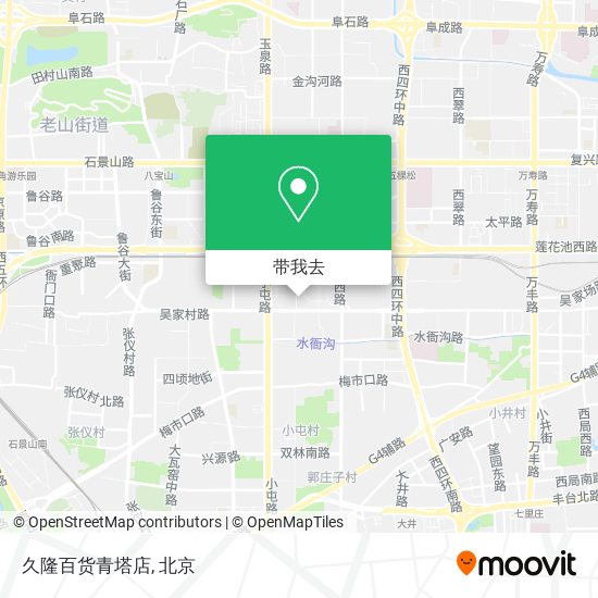 久隆百货青塔店地图