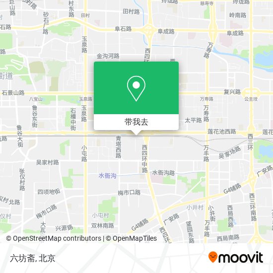 六坊斋地图