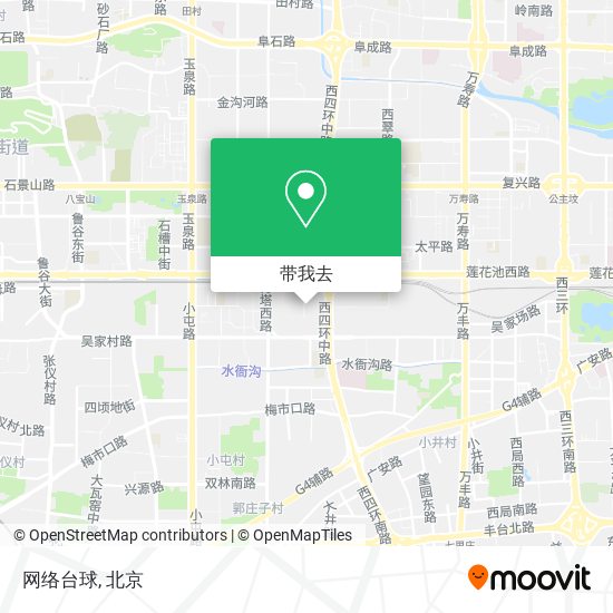 网络台球地图
