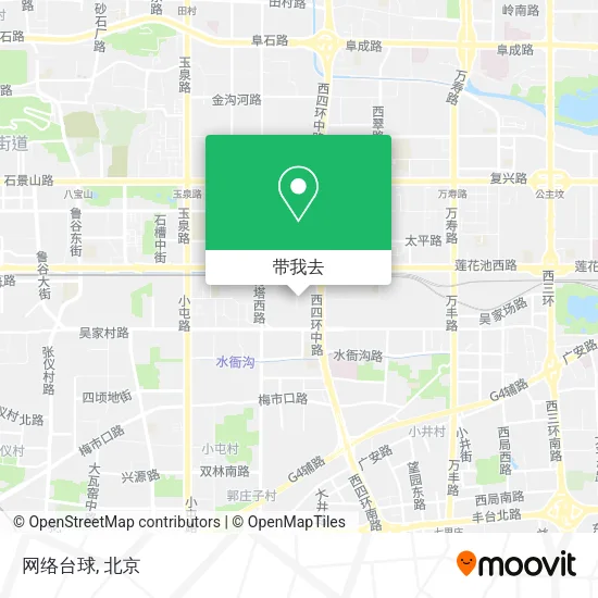 网络台球地图