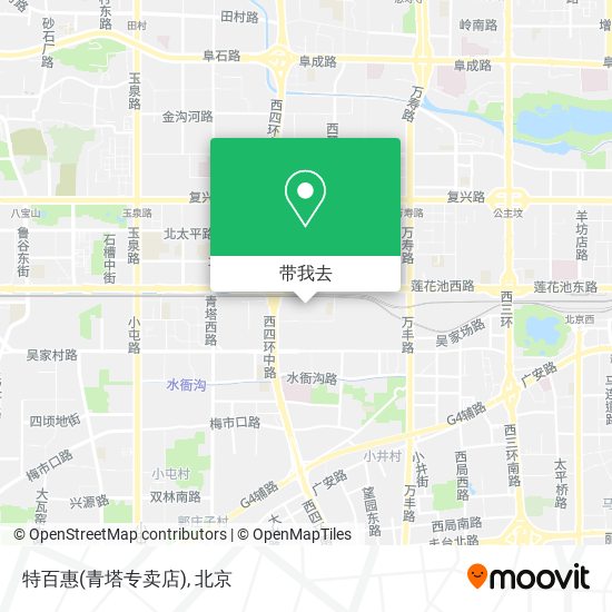 特百惠(青塔专卖店)地图