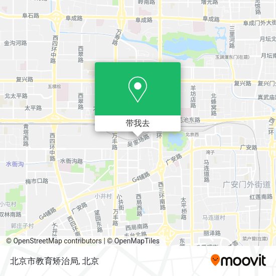 北京市教育矫治局地图