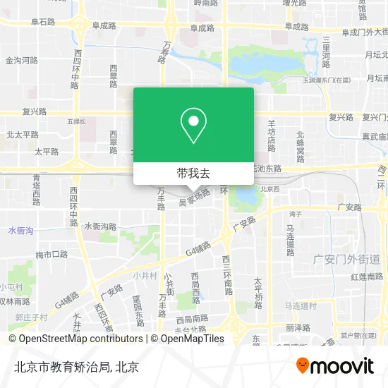 北京市教育矫治局地图