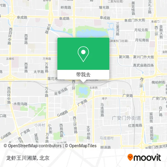 龙虾王川湘菜地图