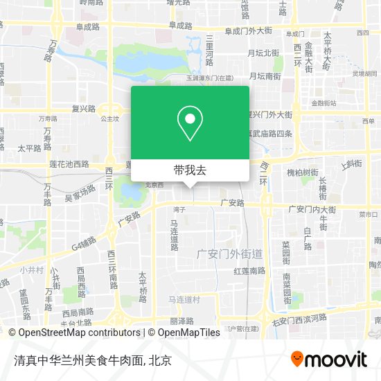 清真中华兰州美食牛肉面地图