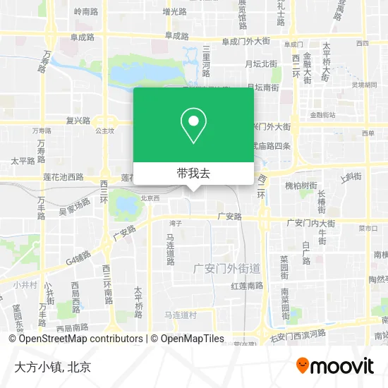 大方小镇地图