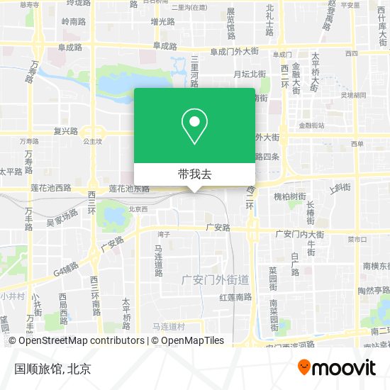 国顺旅馆地图