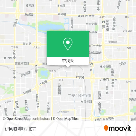 伊阙咖啡厅地图