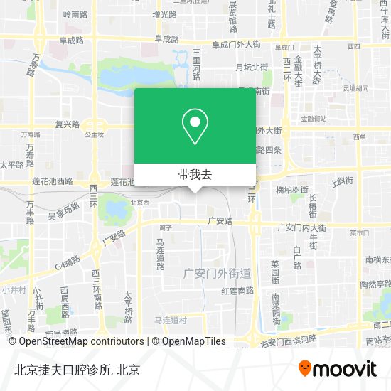 北京捷夫口腔诊所地图
