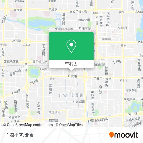 广源小区地图
