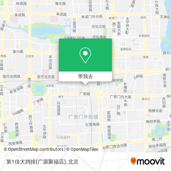 第1佳大鸡排(广源聚福店)地图