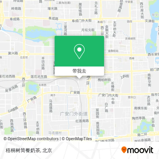 梧桐树简餐奶茶地图
