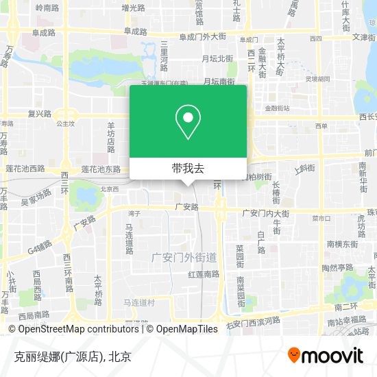 克丽缇娜(广源店)地图