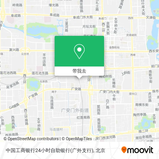 中国工商银行24小时自助银行(广外支行)地图